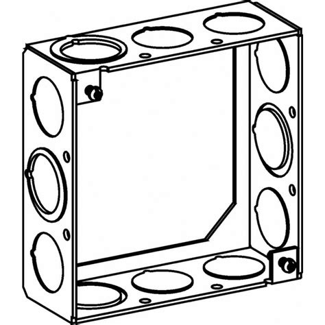 electrical 4s box dimensions|4 square special deep box.